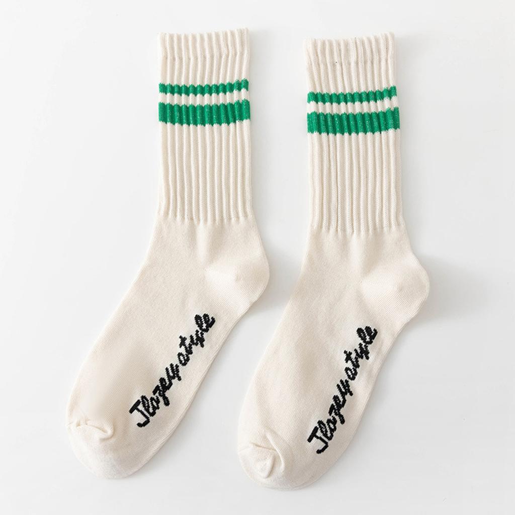 Полосатые носки с двумя полосками, японские бейсбольные носки, баскетбольные парные академические ветрозащитные носки, модные хлопковые спортивные носки для мужчин и женщин