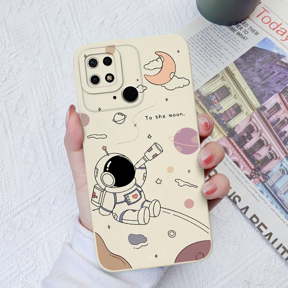 Case For Xiaomi Redmi 10C 10X 10A Sport Panda Camera Coverage Soft Liquid Silicone Cover For Redmi 10 C X A Sport Funda Bumper