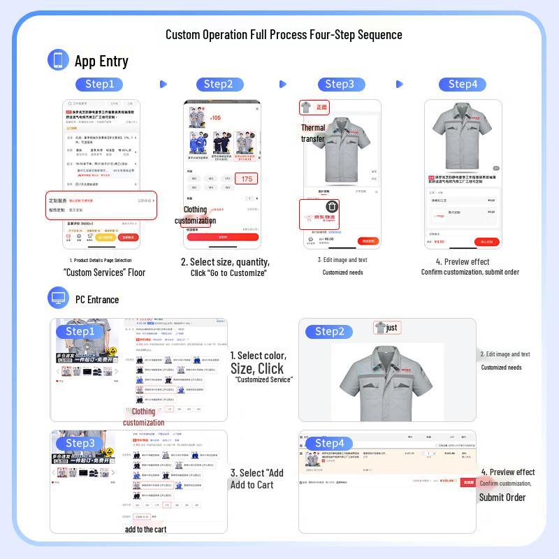 Long Sleeve Catering Uniform Shirt