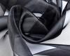 Polyester Organza 140cm Wide X 15m 2440 Fabric, Cut, 9. Black, (15m Cut)