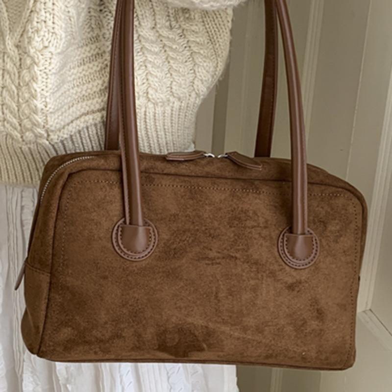 Ретро сумка-багет осень новая простая сумка-подушка простая сумка подмышку женская модная сумка через плечо