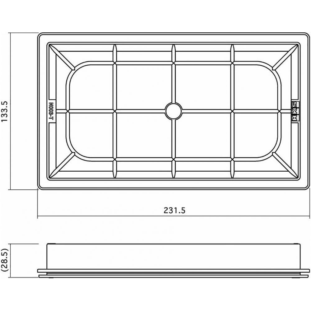 Hks Супер Воздушный Фильтр Nv200 M20 Cube Z12 Yz11 Skyline Hv37 Tiida C11 Note E11 Blu