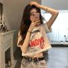 Short-sleeved T-shirt for Women, Short Slim Short Top Hyuna Style Scheming High Waist and Navel Exposed New Versatile and Sexy