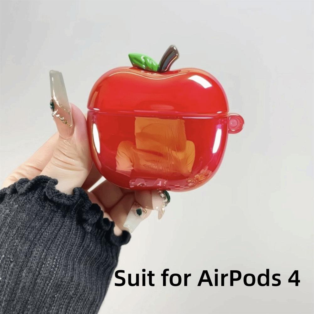 3D Прозрачный Защитный Чехол для Наушников Защитная Крышка для AirPods 3/4 / Airpods Pro 2/1 Подарок