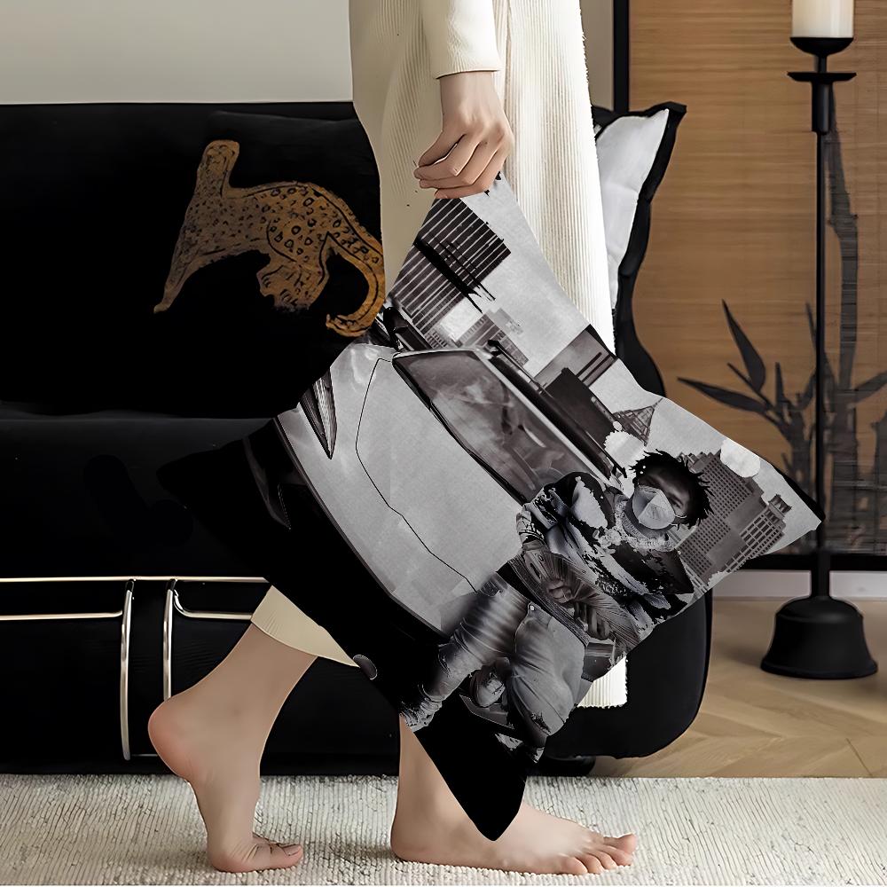 L-Lil DDurk Rapper Cushion Cover Car Throw Pillow Case For Sofa Car Christmas Gift 40x40cm 45x45cm