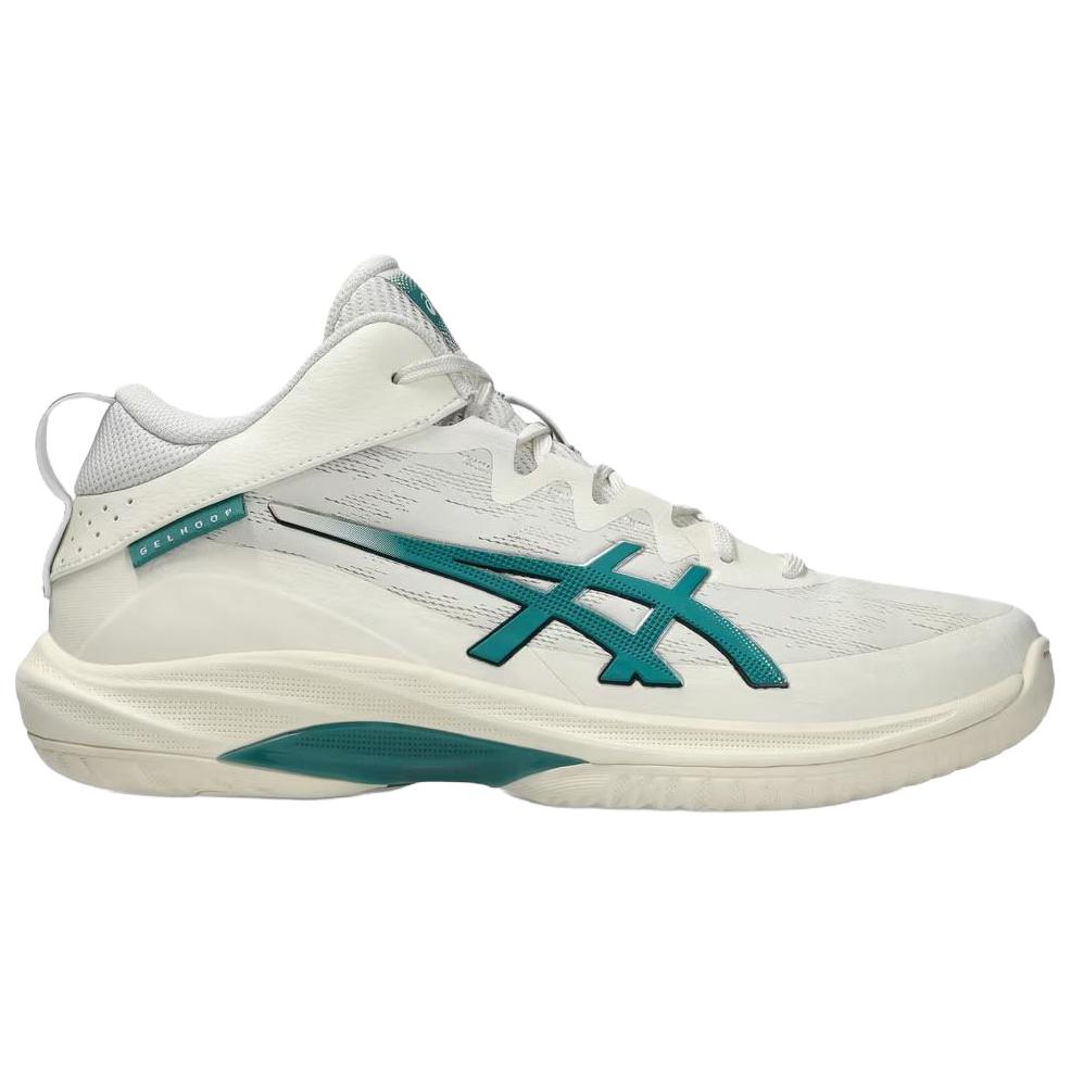 Asics Gelhoop V17 Удобные Мягкие Прочные Низкие Баскетбольные Кроссовки Унисекс Белый 1063A111-100