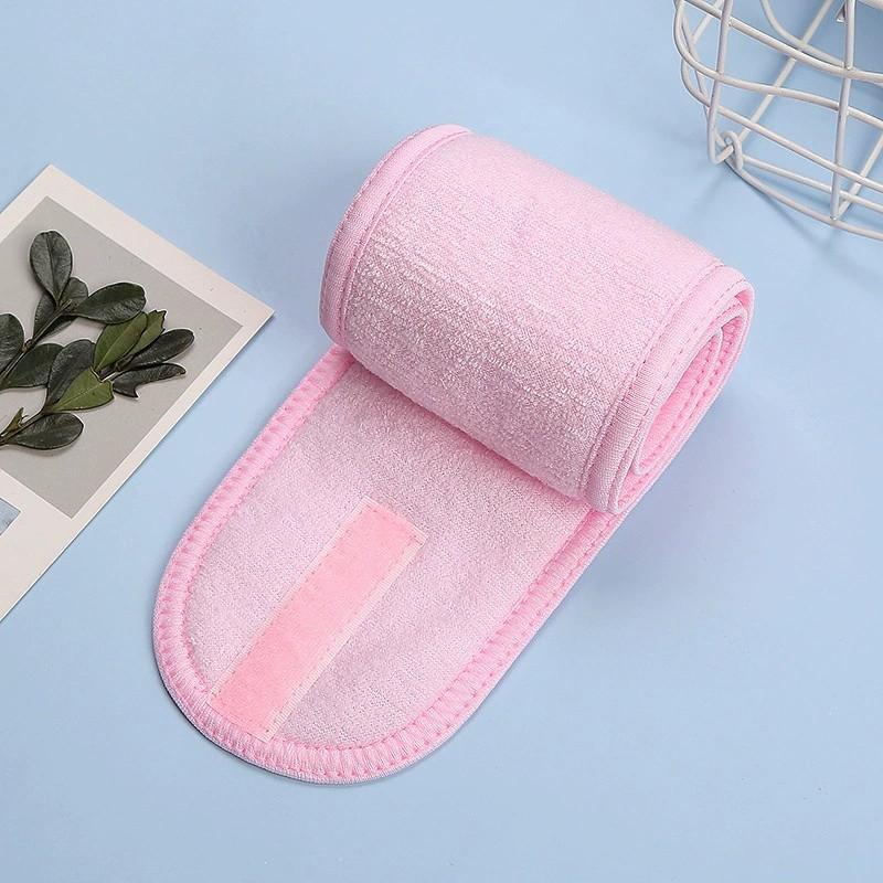 Adjustable Head Band Women Spa Wide Hairband Yoga Bath Shower Makeup Wash Face Cosmetic Headband Soft Toweling Hair Accessories