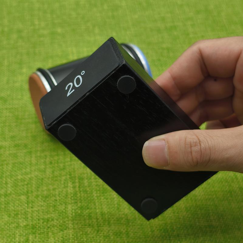 Роликовая точилка для ножей Двусторонняя алмазная точилка 15_20° градусов Магнитный угловой ролик для заточки для кухни