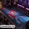 Large Mouse PadMontreal Canadiens Custom Name Text Personalized Desk Mat Non Slip Gaming Pad