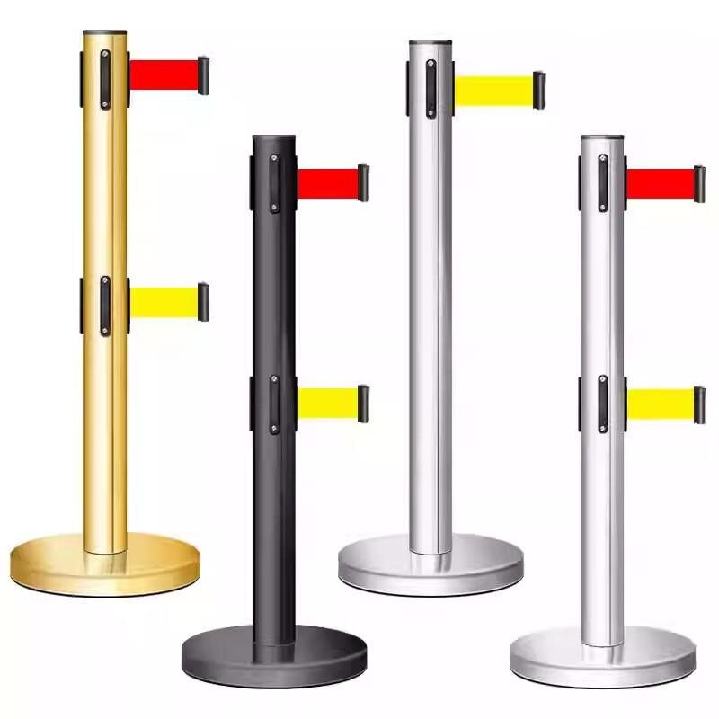 Outdoor Retractable Warning Barrier Fence