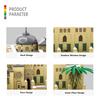 Non-Toxic 768Pcs Al-Aqsa Mosque-Jerusalem Model Building Blocks Small Particle World Famous Architecture Model Small Bricks