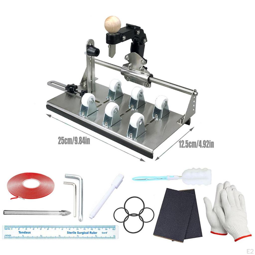 Бутылкорез Машина для резки стекла для бутылок Различные формы круглые и