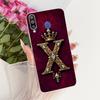 Case For Samsung Galaxy M30 M20 M10 Cover SM-M305F SM-M205F SM-M105F Fundas M 30 Luxury A Z Initial Letters Soft Silicone Bumper