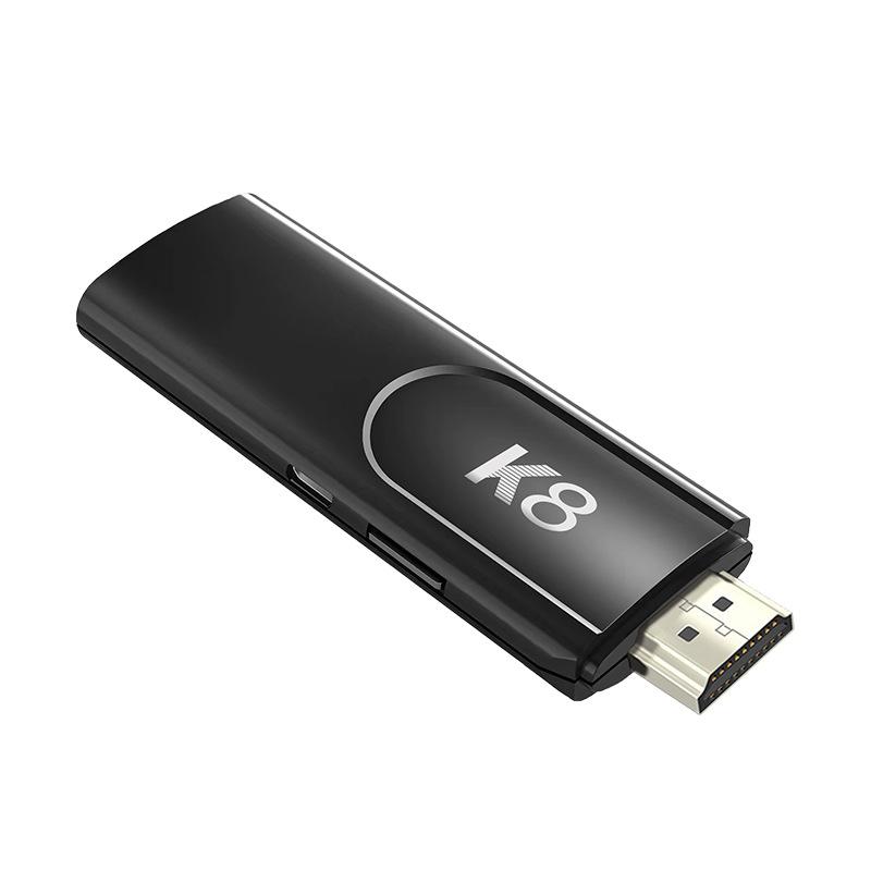 Беспроводная ретро-игровая консоль K8 с 40 000 встроенных классических игр, выходом 4K HDMI для телевизора, двумя беспроводными контроллерами 2.4G, ностальгическим игровым джойстиком 64G