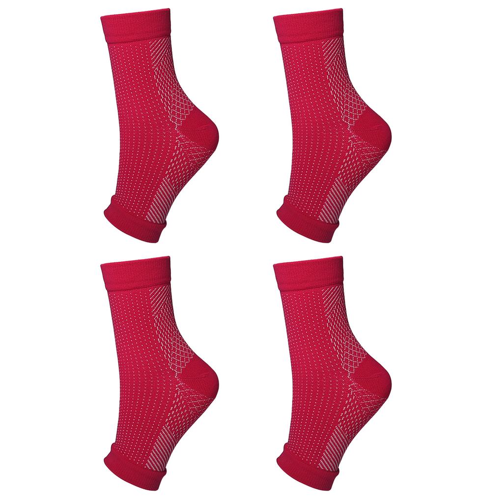 4Pcs Plantar Fasciitis Sock for Tendonitis Relief Best Compression Foot Sleeves for Plantar Fasciitis Heel Sock