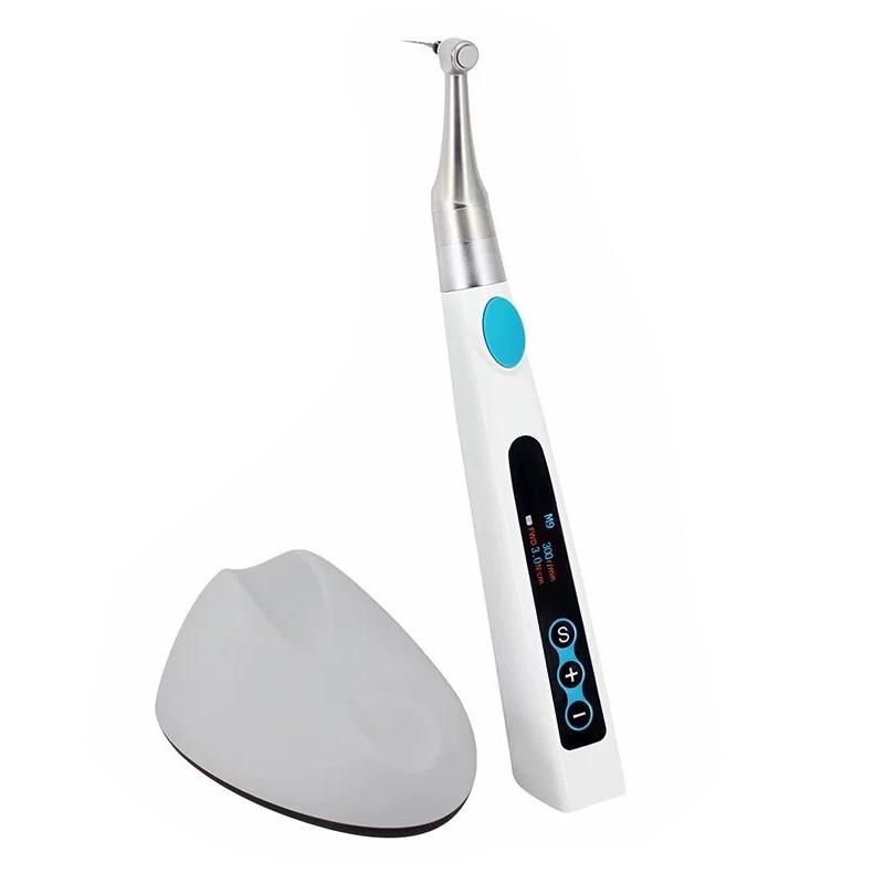 Беспроводной стоматологический светодиодный эндомотор с апекслокатором, включая 16 шт.:1 Контраугловой наконечник для эндодонтического лечения