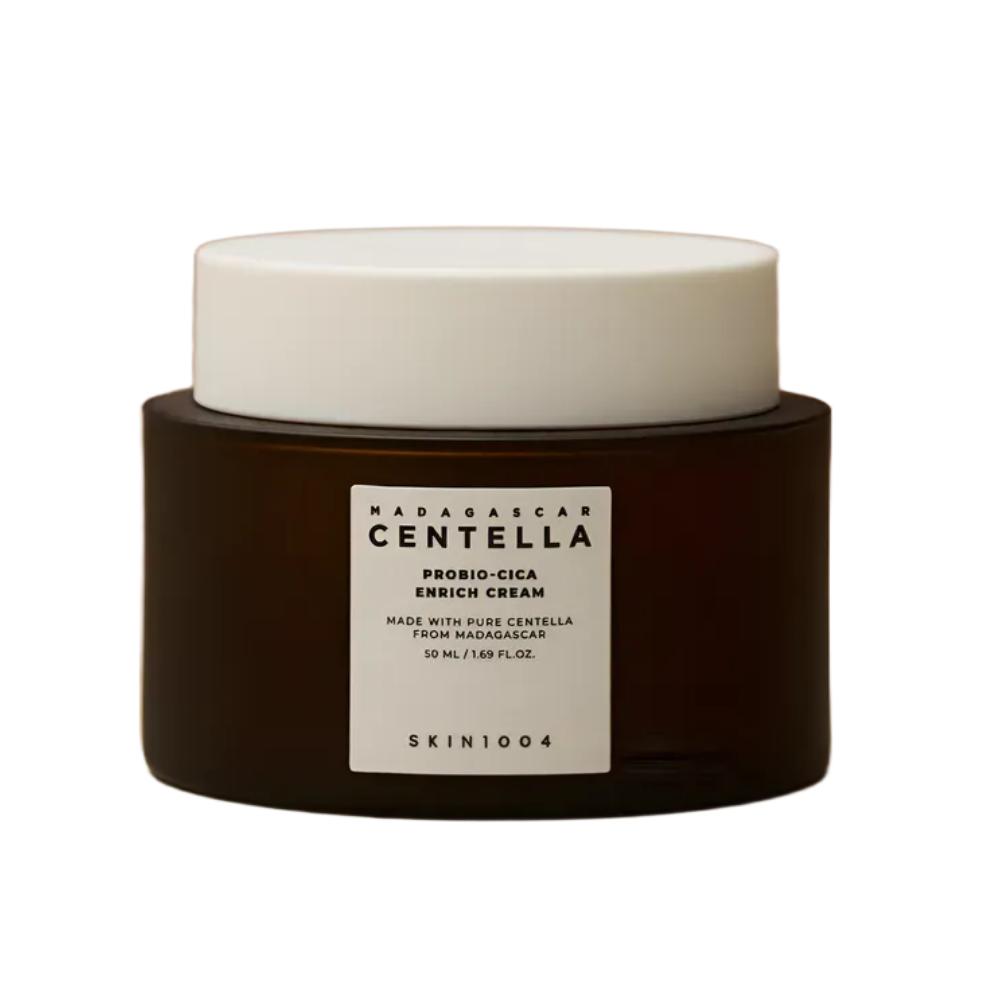 Skin1004 Madagascar Centella Probio-Cica Enrich Cream 50 мл – Глубоко увлажняющий и антивозрастной увлажняющий крем