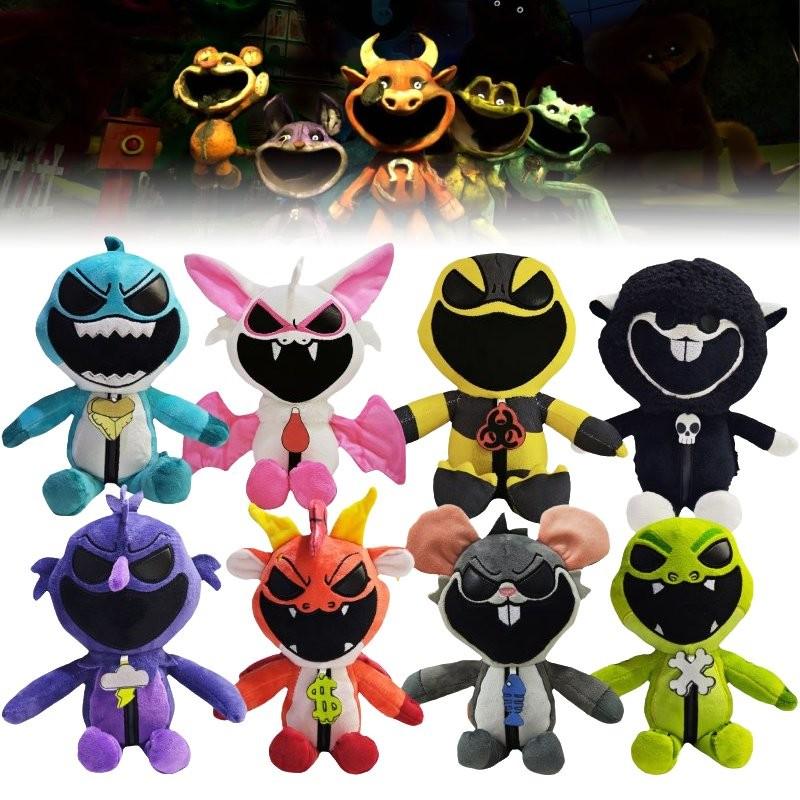 Кошмарные зверюшки Очаровательная плюшевая игрушка «Черная овечка» Мягкая и приятная на ощупь 25 см Фигурка животного