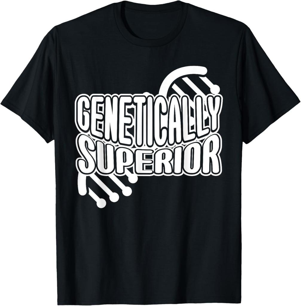 Genetically Superior Genealogy Humor Genealogists T-Shirt