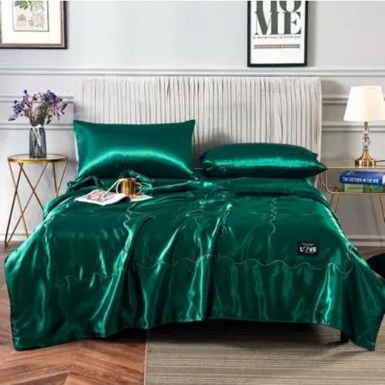 Новое высококачественное шелковое летнее одеяло Мягкое и удобное Высококлассное кондиционер Однотонное летнее тонкое одеяло