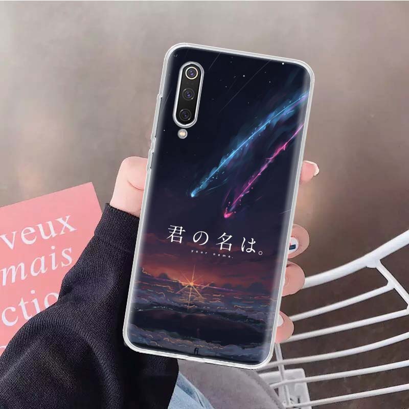 Аниме Фильм Принты Твоё имя Мягкий Чехол для Телефона Для Xiaomi Redmi Note 15 14 14S 13 12 Pro Plus 12S 11 11S 11E 10 10S 11T 5G Чехлы