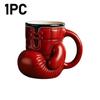 1-2PCS Boxing Glove Mug for Boxing Lovers Novelty Coffee Cup Boxing Themed Tea Cup 12oz Mugs for Home Kitchen