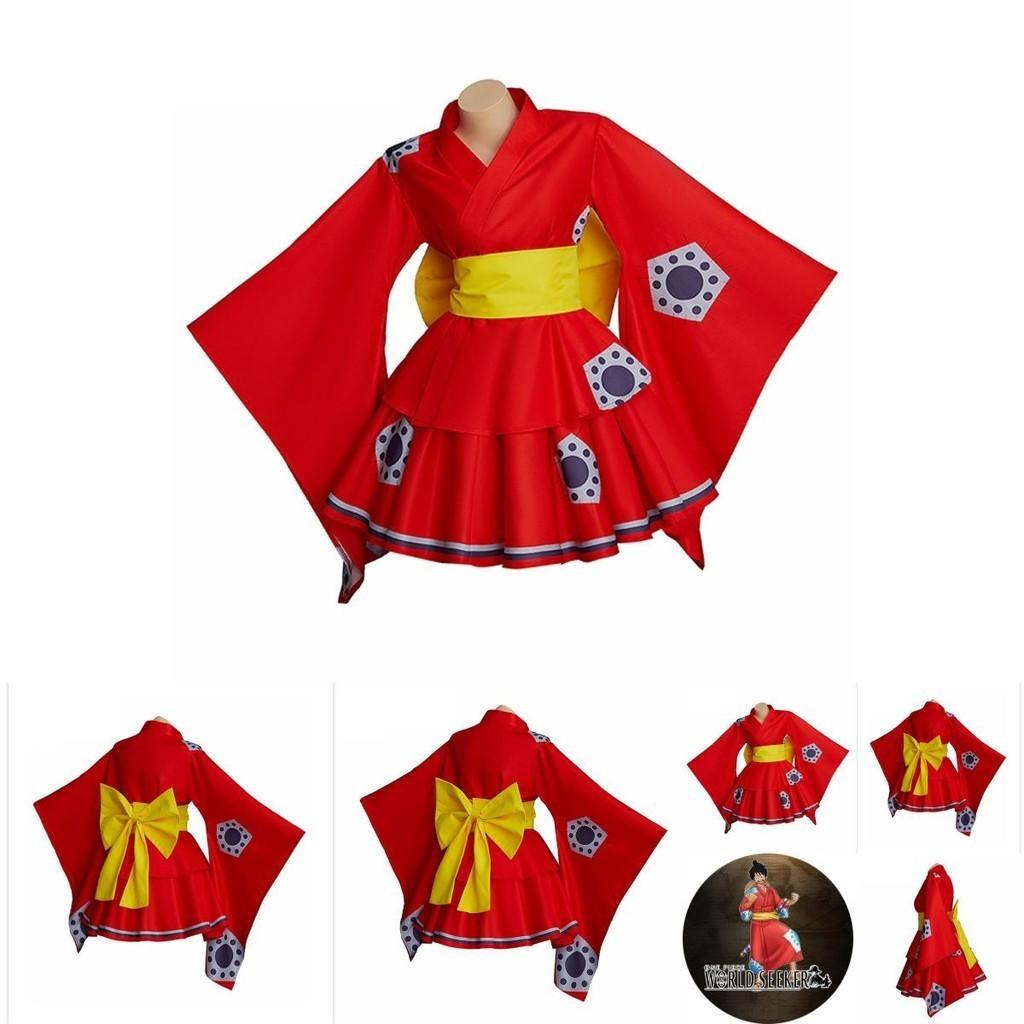 Костюм для косплея One Piece для мужчин, персонажи Луффи, Зоро и Ло, в стиле японского кимоно