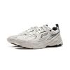 New LiNing Meteor 2K Shock Absorbers Slip Resistant Abrasion Resistant Low Top Chunky Sneakers Women's White Silver AGCU358-1