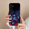 Чехол для телефона D-DeltaruneS Kris для Samsung S25,24,23,22,21,S20,Ultra,Plus,FE Черный Мягкий Чехол