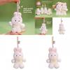 Plush Candy Bunny Keychain With Pp Cotton Filling Perfect For Kids And Teens