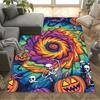 1pc halloween design rug non slip carpet home decor gift living room bedroom
