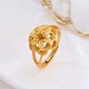 New Cold Wind Light Luxury Niche Exquisite Lotus Lotus Retro Niche Design Index Finger Ring Women's Jewelry