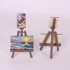 Miniature Dollhouse Easel & Oil Painting Canvas Set – 3 Pieces
