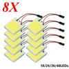 Car Interior Accessories SMD T10 4W 12V COB  Panel LED Lights for Dodge Ram 1500 Dacia Duster Caravan Accessories Safari