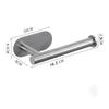 Stainless Steel Paper Towel Holder Bathroom Accessories Holeless Punch Kitchen Bathroom Toilet Extended Storage Rack Roll Stand