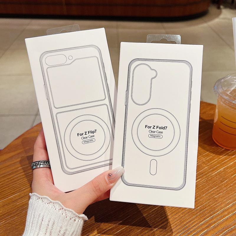 Магнитный прозрачный противоударный чехол Z FLIP7 для Samsung Z Fold 7