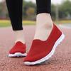 2025 Summer Women's Lazy Shoes Hollow Mesh Lightweight Fly-woven One-pedal Large-size Mesh Shoes