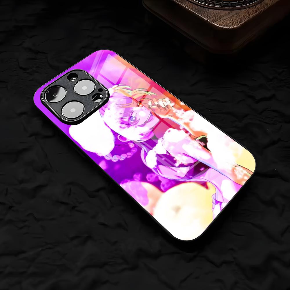 Чехол для телефона C-Call Of The N-Night для IPhone 17 Air 16 E Pro Max 15 14 13 Mini 12 Pro 11 Max Plus Черная стеклянная крышка
