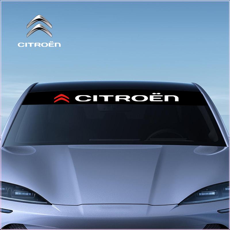 Наклейки на лобовое стекло автомобиля с логотипом Citroen Передние и задние декоративные для Citroen DS C1 C2 C3 C4 C5 C6 C8 C4L DS3 DS4 DS5 LS DS6 Picasso