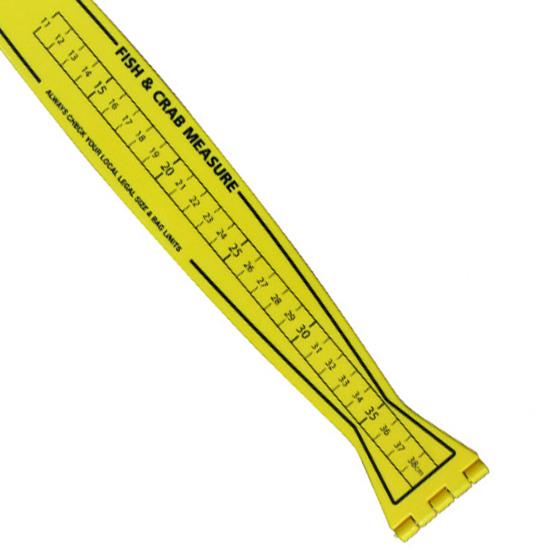 Fish Measuring Board Portable Folding Fishing Ruler Versatile Use Easy To Read Double-Sided Fish Measuring Ruler Tool
