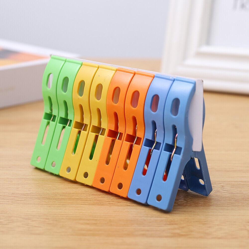 4 шт. пластиковые полотенца ветер большие зажимы шезлонг пляжный шезлонг колышки одежда подвесные зажимы