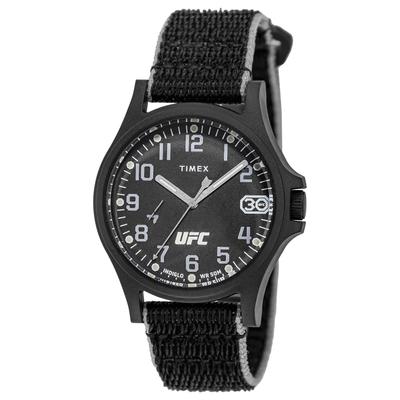 Часы унисекс Timex UFC Apex 30th Anniversary UFC Apex 30th Anniversary TW2V90800 кварцевые ежедневные водонепроницаемые акриловый черный циферблат пластик [TIMEX] [Товар]