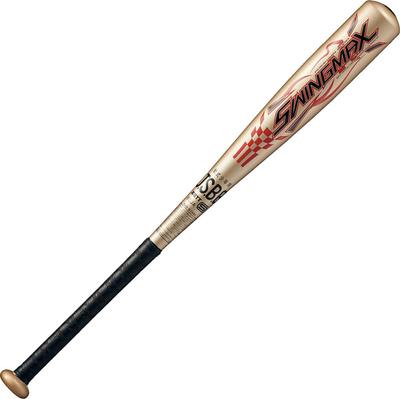 Мягкая бейсбольная бита ZETT Swing Max Metal 72 см 410 г Шампанское Золото BAT75472 (Супер Дюралюминий) (8201)