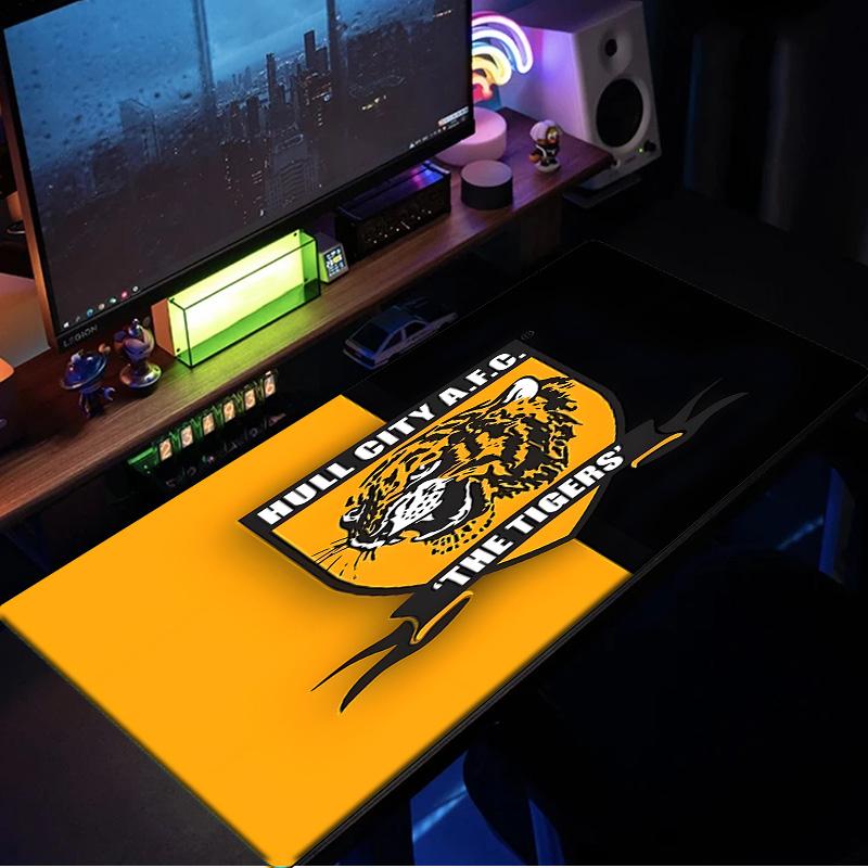 Hull City Fire Emblem Mouse Pad, Rubber Base, Mouse Pad for Gamers and Office Use, Gaming Desk , Easy To Clean Mat Christmas fan gifts