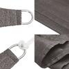 vidaXL Sonnensegel HDPE Quadratisch 2 x 2 m Anthrazit