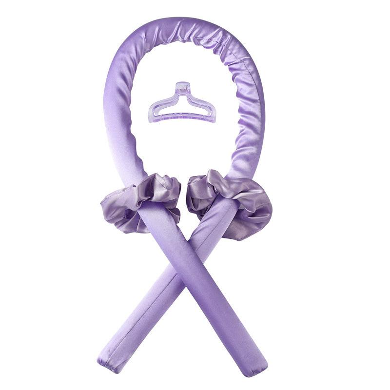 Бигуди для волос Без нагрева Палочка для завивки Повязка на голову Без нагрева Шелковые локоны Лента для сна Мягкая повязка на голову Ленивые бигуди для волос Инструменты для укладки волос