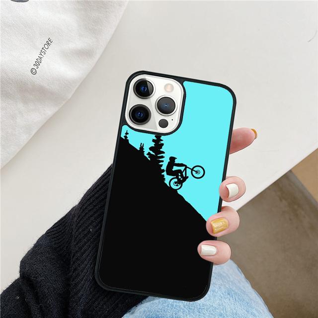 Чехол-ракушка для горного велосипеда для iPhone 17 Air 15 16 14 13 12 Pro Max 11 Pro Max Plus Чехол для телефона