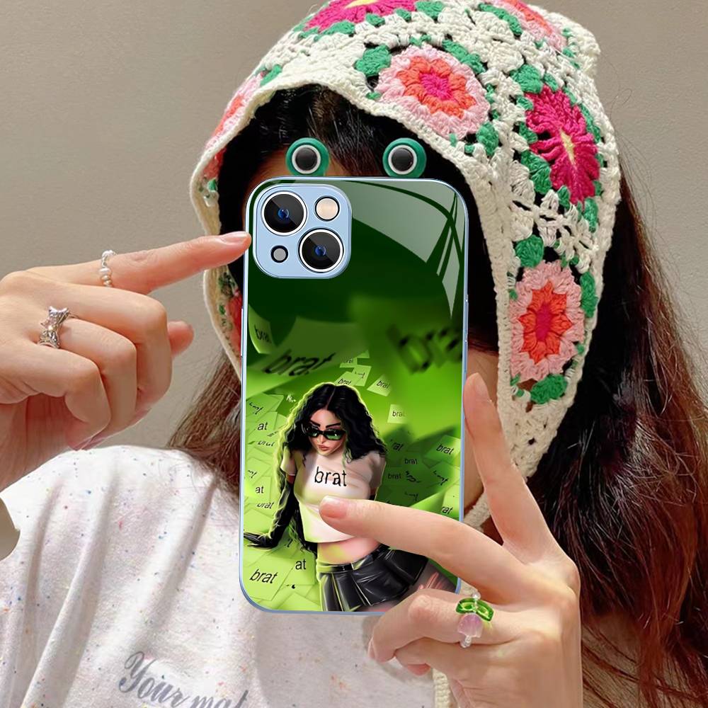 Британская Поп-певица Charli XCX Для IPhone 14 13 12 Mini 11 Pro XS Max X XR 14 Plus Чехол из Закаленного Стекла