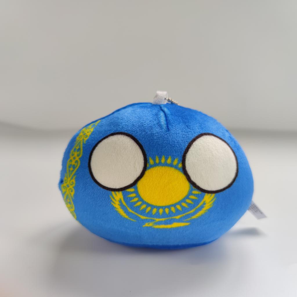 10cm Polandball Mini Plush Toy Kazakhstan Israel Palestine Iraq Egypt Countryball Anime Peripheral Gifts