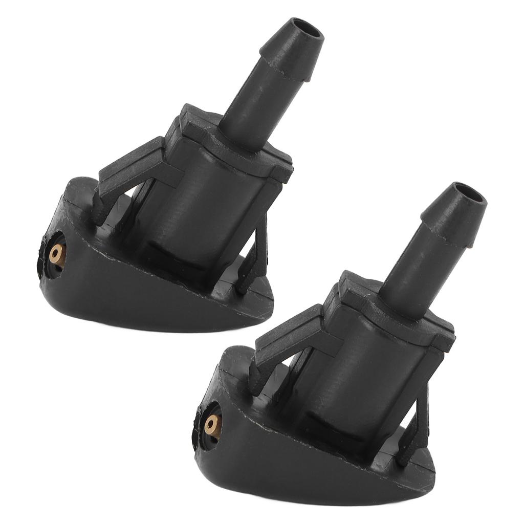 2 шт. форсунки омывателя лобового стекла черного цвета из ABS, высокопрочная замена форсунки омывателя лобового стекла для Hyundai